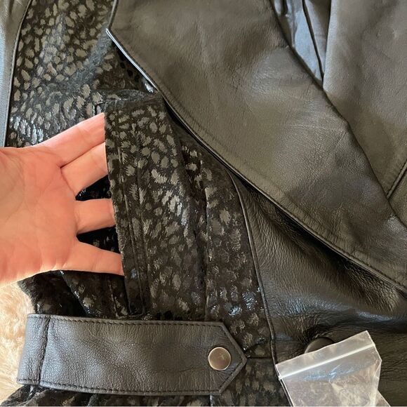 ADLER SOVEREIGN Black Leather 80s CROPPED LEATHER Jacket. - Picture 10 of 15